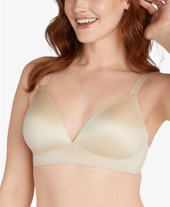 �o�� ���f�B�[�X �g�b�v�X T�V���c Bali Comfort Revolution Soft Touch Perfect T-Shirt Wireless Bra DF3460 Almond