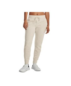 【送料無料】 アンダーアーマー レディース カジュアルパンツ ボトムス Women's Rival Fleece Joggers Oatmeal Light Heather / / White