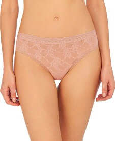 【送料無料】 ナトリ レディース パンツ アンダーウェア Women's Bliss Allure One Size Lace Thong Underwear 771303 Rose Beige