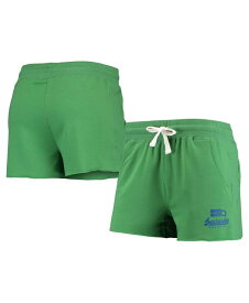 【送料無料】 ジャンクフード レディース ハーフパンツ・ショーツ ボトムス Women's Green Seattle Seahawks Tri-Blend Shorts Green