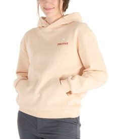 【送料無料】 マーモット レディース シャツ トップス Women's Marmot For Life Graphic Fleece Hoodie Pink Moon