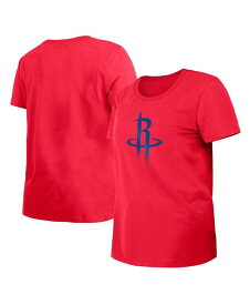 【送料無料】 ニューエラ レディース Tシャツ トップス Women's Red Houston Rockets 2023/24 City Edition T-shirt Red
