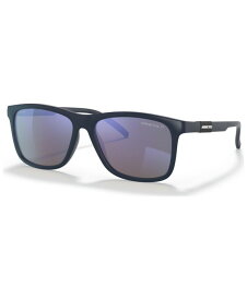 【送料無料】 アーネット メンズ サングラス・アイウェア アクセサリー Unisex Dude Polarized Sunglasses Mirror Polar AN4276 Matte Blue