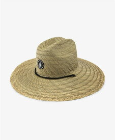 【送料無料】 ボルコム メンズ 帽子 アクセサリー Men's Quarter Straw Hat Natural