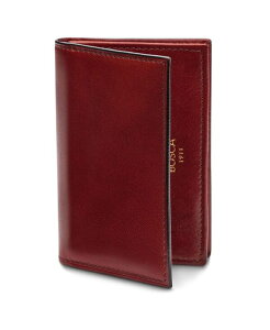 �{�X�J �����Y �A�N�Z�T���[ ���z ���U�[ Bosca Men's Wallet Old Leather Full Gusset 2-Pocket Card Case Wallet with I.D. Window Dark brown �u���E��