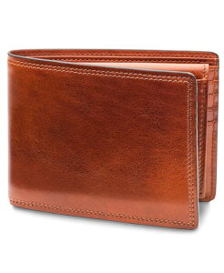 �{�X�J �����Y �A�N�Z�T���[ ���z ���U�[ Bosca Men's Wallet Dolce Leather Credit Wallet with I.D. Passcase Amber �A���o�[
