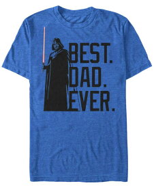 【送料無料】 フィフスサン メンズ Tシャツ トップス Men's Star Wars Darth Vader Best Dad Ever Tonal Short Sleeve T-shirt Royal Blue