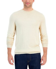 【送料無料】 アルファニ メンズ ニット・セーター アウター Men's Long-Sleeve Crewneck Merino Sweater Brown Rice