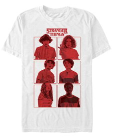 【送料無料】 フィフスサン メンズ Tシャツ トップス Men's Stranger Things Season 3 Box up Short Sleeve T-shirt White