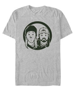 �t�B�t�X�T�� �����Y �g�b�v�X T�V���c Fifth Sun Men's Jay and Silent Bob Short Sleeve T-shirt Athletic Heather �w�U�[