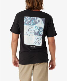 【送料無料】 オニール メンズ Tシャツ トップス Men's Tapa Surf Standard Fit T-shirt Black