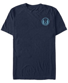 【送料無料】 フィフスサン メンズ Tシャツ トップス Star Wars Men's Jedi Order Left Chest Short Sleeve T-Shirt Navy