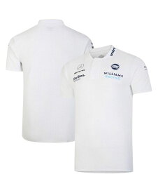 【送料無料】 アンブロ メンズ ポロシャツ トップス Men's White Williams Racing CVC Media Polo White