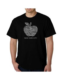 【送料無料】 エルエーポップアート メンズ Tシャツ トップス Men's Word Art T-Shirt - Neighborhoods in NYC Gray