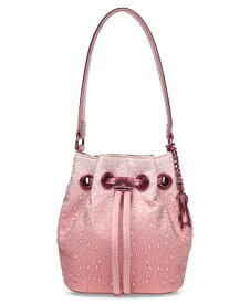 【送料無料】 スティーブ マデン レディース ハンドバッグ バッグ May Ombre Embellished Bucket Bag Pink