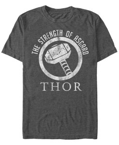�t�B�t�X�T�� �����Y �g�b�v�X T�V���c Fifth Sun Marvel Men's Comic Collection The Strength of Asgard Short Sleeve T-Shirt Charcoal H �`���R�[��