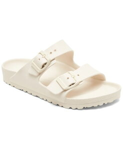 rPVgbN fB[X V[Y T_ Birkenstock Women's Arizona Essentials EVA Two-Strap Sandals from Finish Line Eggshell