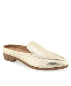 GA\[Y fB[X V[Y T_ Aerosoles Women's Enright Slip-On Mules Soft Gold Polyurethane S[h