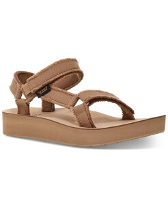 �e�o ���f�B�[�X �V���[�Y �T���_�� Teva Women's Midform Universal Sandals Tigers Eye �A�j�}��
