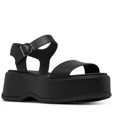 【送料無料】 ソレル レディース サンダル シューズ Dayspring Ankle-Strap Platform Sandals Black Black