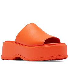 【送料無料】 ソレル レディース サンダル シューズ Women's Dayspring Platform Slide Sandals Optimized Orange Optimized Orange
