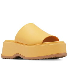 【送料無料】 ソレル レディース サンダル シューズ Women's Dayspring Platform Slide Sandals Yellow Ray Yellow Ray