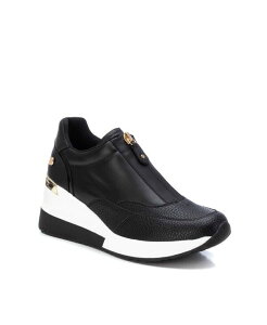 LV^C fB[X V[Y Xj[J[ Women's Wedge Sneakers By XTI Black ubN