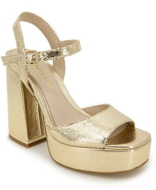 【送料無料】 ケネスコール レディース サンダル シューズ Women's Dolly Platform Dress Sandals Gold