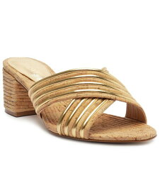 【送料無料】 シュッツ レディース サンダル シューズ Women's Latifah Mule Sandals Beige/Gold