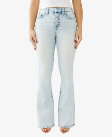 【送料無料】 トゥルーレリジョン レディース デニムパンツ ジーンズ ボトムス Women's Charlie No Flap Super T Flare Jeans Hali