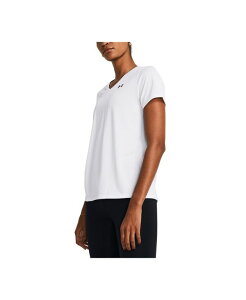 A_[A[}[ fB[X gbvX Vc VlbN  Under Armour Women's Tech V-Neck Short-Sleeve Top White / / Black zCg
