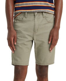 【送料無料】 リーバイス メンズ ハーフパンツ・ショーツ ボトムス Men's Flex 412 Slim Fit 5 Pocket 9" Jean Shorts Vetiver