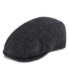 【送料無料】 リーバイス メンズ 帽子 アクセサリー Men's Oversized Twill Flat Top Ivy Cap Charcoal