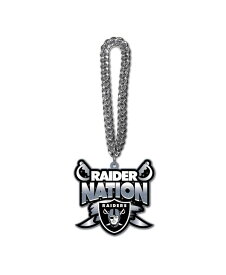 【送料無料】 モジョ メンズ ネックレス・チョーカー・ペンダントトップ アクセサリー Men's and Women's Las Vegas Raiders Slogan Fan Chain Necklace Black