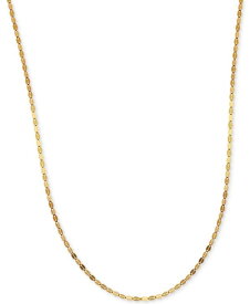 【送料無料】 イタリアン ゴールド メンズ ネックレス・チョーカー・ペンダントトップ アクセサリー 18" Polished Fancy Link Chain Necklace (1-3/8mm) in 14k Gold Gold