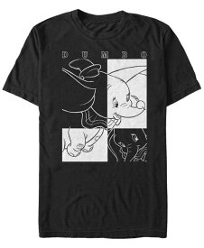 【送料無料】 フィフスサン メンズ Tシャツ トップス Men's Dumbo Contrast Short Sleeve T-Shirt Black