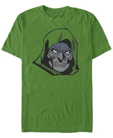 【送料無料】 フィフスサン メンズ Tシャツ トップス Men's Doom Face Short Sleeve Crew T-shirt Kelly