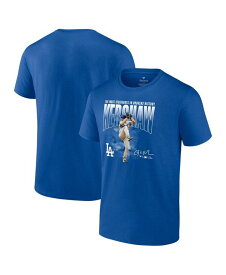 【送料無料】 ファナティクス メンズ Tシャツ トップス Men's Clayton Kershaw Royal Los Angeles Dodgers Most Strikeouts T-shirt Royal