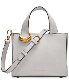 【送料無料】 ダナキャラン レディース ショルダーバッグ バッグ Hewlett Buckle Crossbody Brilliant White