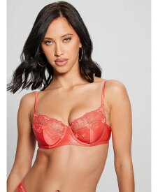 【送料無料】 ゲス レディース ブラジャー アンダーウェア Women's Victoria Natural Bra Real coral