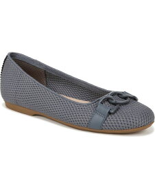 【送料無料】 ドクター・ショール レディース パンプス シューズ Women's Wexley Adorn Flats Oxide Blue Knit Fabric/Faux Leather