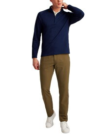 【送料無料】 ボノボス メンズ シャツ トップス Men's Long Sleeve Half-Zip Pullover Sweatshirt Navy