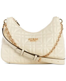 【送料無料】 ゲス レディース ショルダーバッグ バッグ Assia Top Zip Shoulder Bag Stone