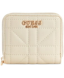 【送料無料】 ゲス レディース 財布 アクセサリー Assia SLG Small Zip Around Wallet Stone