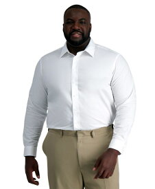 【送料無料】 ハガー メンズ シャツ トップス Big & Tall Men’s Smart Wash&reg; Classic Fit Dress Shirt White