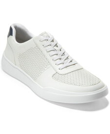 【送料無料】 コールハーン メンズ スニーカー シューズ Men's Grand Crosscourt Modern Perf Sneaker Optic White Peacoat