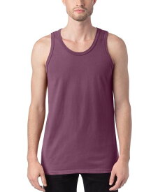 【送料無料】 ヘインズ メンズ Tシャツ トップス Unisex Garment Dyed Cotton Tank Top Purple