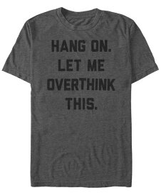 【送料無料】 フィフスサン メンズ Tシャツ トップス Men's Overthink This Short Sleeve Crew T-shirt Dark Gray