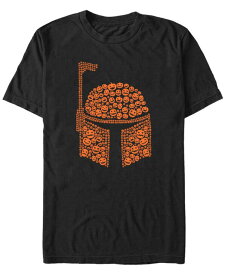 【送料無料】 フィフスサン メンズ Tシャツ トップス Star Wars Boba Pumpkins Men's Short Sleeve T-shirt Black