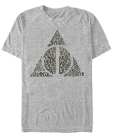 【送料無料】 フィフスサン メンズ Tシャツ トップス Men's Deathly Hallows Short Sleeve Crew T-shirt Athletic Heather